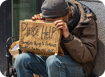 The right guideline to donate for homeless people